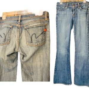 Citizens of humanity low waist flair jeans size 27